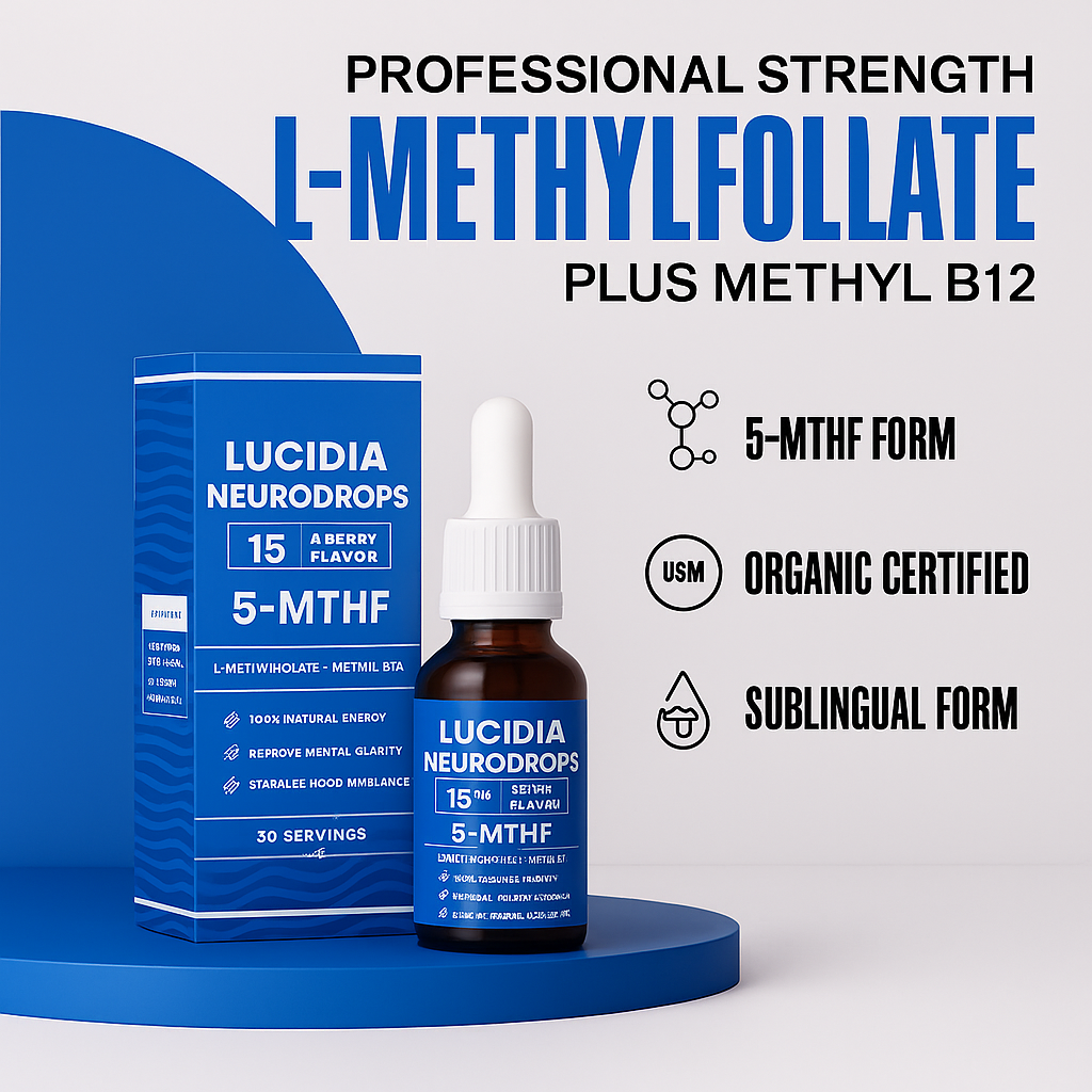 Lucidia™ NeuroDrops – Fast-Acting Cognitive Support in Every Drop