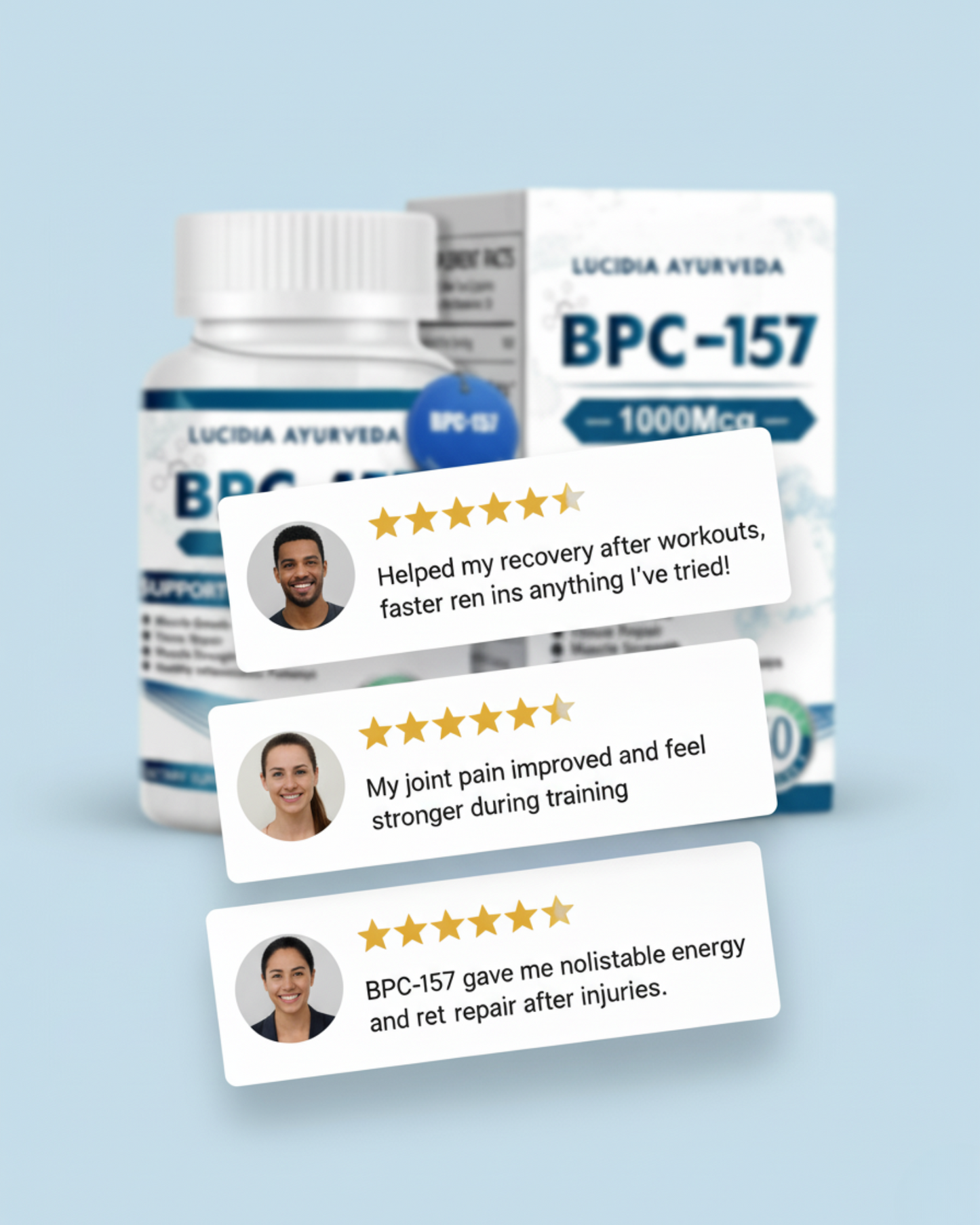 BPC-157 Capsules – Advanced Healing & Recovery Support (1000 mcg, 60 Count)