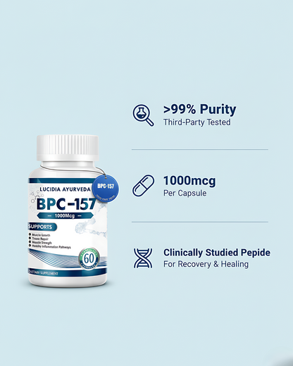 BPC-157 Capsules – Advanced Healing & Recovery Support (1000 mcg, 60 Count)