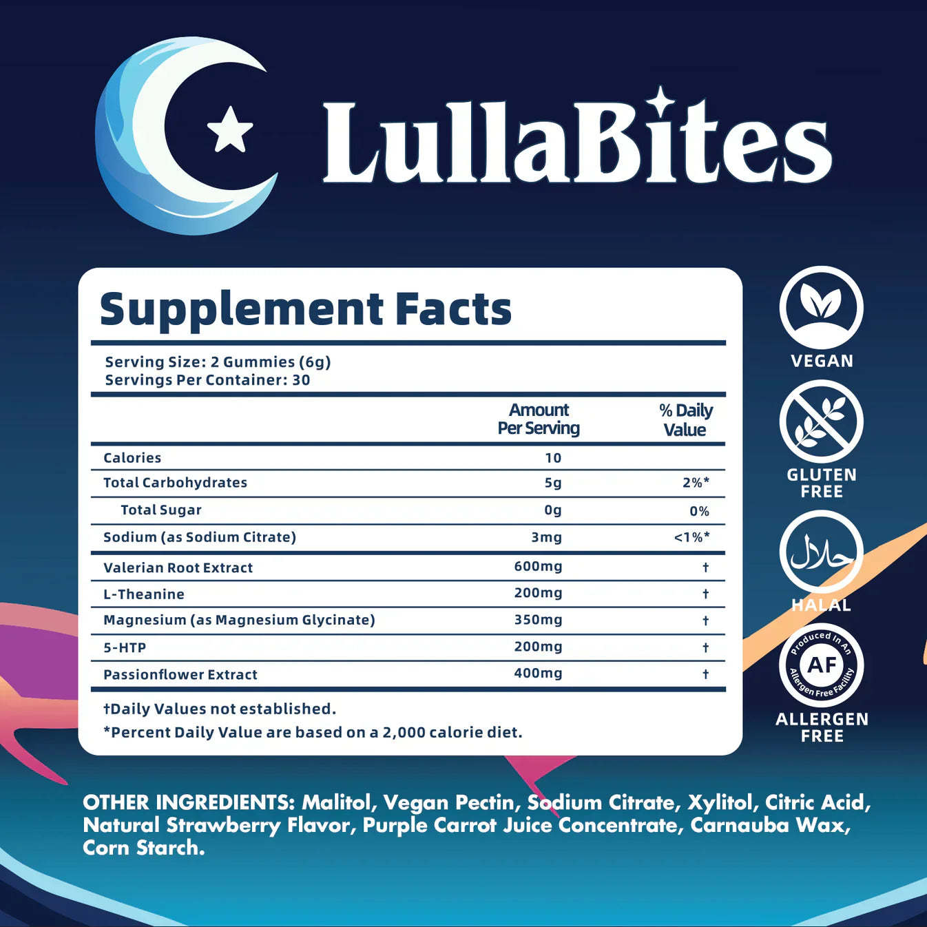 Lucidia Sleep Gummies Lullabites
