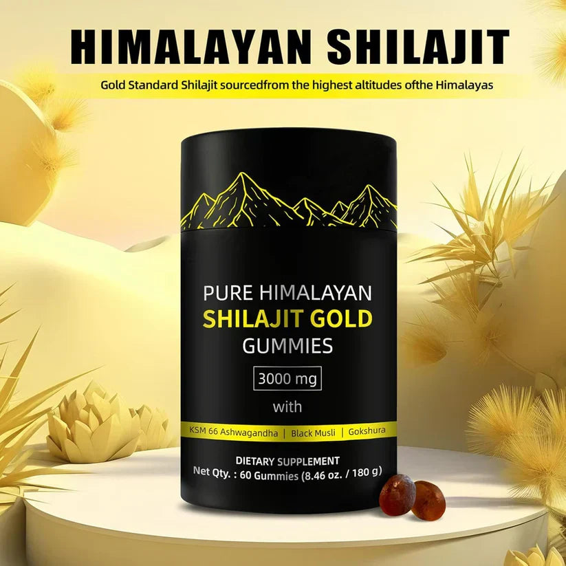 Lucidia™ - Pure Himalayan Shilajit Gold Gummies