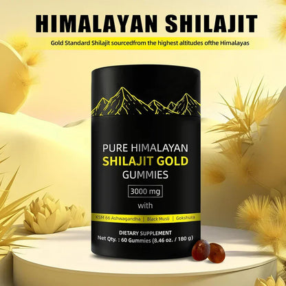 Lucidia™ - Pure Himalayan Shilajit Gold Gummies