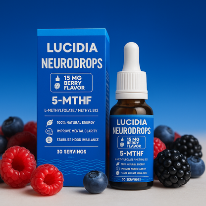 Lucidia™ NeuroDrops – Fast-Acting Cognitive Support in Every Drop