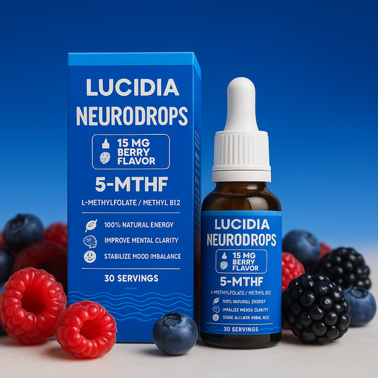 Lucidia™ NeuroDrops – Fast-Acting Cognitive Support in Every Drop