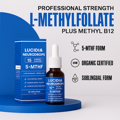 Lucidia™ NeuroDrops – Fast-Acting Cognitive Support in Every Drop